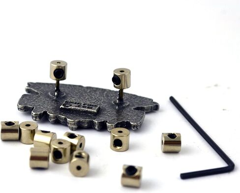 StockPins Pin-Locks – Secure Pin Keepers with Allen Wrench – Ideal for Biker Pins, Disney Pin Collections, and Lapel Pin Safety in Saudi Arabia