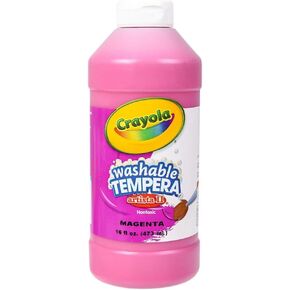 Crayola 543115069 Artista II Washable Tempera Paint Magenta 16 oz (CYO543115069)