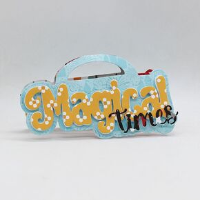 KSCRAFT Magical Times Bag Topper Metal Cutting Dies Stencils for DIY Scrapbooking Decorative Embossing DIY Paper Card