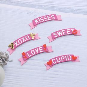 KSCRAFT Valentine Banners and Cat Metal Cutting Dies Stencils for DIY Scrapbooking Decorative Embossing DIY Paper Card