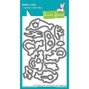 LAWN FAWN Mermaid for You Lawn Cuts Custom Craft Die