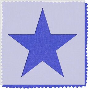 Star Stencil – 18 x 18 Inches, Reusable Stencil for Painting on Wood, Walls, Fabric, Canvas, and DIY Crafts – Durable Plastic for Art and Home Decor