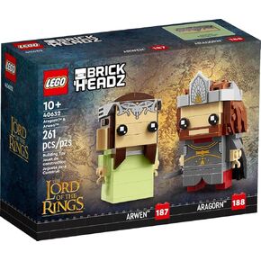 Lego BrickHeadz Aragorn & Arwen (40632) The Lord of The Rings