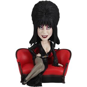 Royal Bobbles Elvira, Mistress of The Dark Lounge Collectible Bobblehead Statue