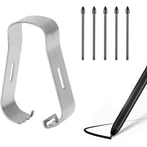 5 Pack Tab S6 S7 S8 Pen Nibs Replacement Stylus Tips for Samsung Stylus Pen Replacement Tips Nibs with Nibs Removal Tool for Samsung Galaxy Tab S6 S7 S8 S21 S22 S23 Lite Pen Nibs with Tweezer