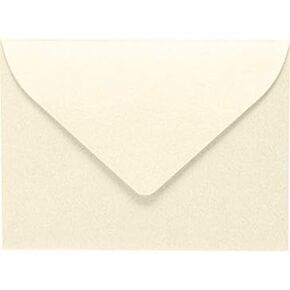 LUXPaper #17 Mini Envelopes | 2 11/16" x 3 11/16" | Champagne Metallic | 80lb. Text | 50 Qty