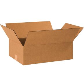 Aviditi 18 1/2 x 12 1/2 x 6 Corrugated Cardboard Boxes, Medium 18.5"L x 12.5"W x 6"H, Pack of 25 | Shipping, Packaging, Moving, Storage Box for Home or Business, Strong Wholesale Bulk Boxes