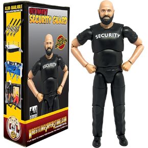 Ultimate Security Guard with Deluxe Articulation for Wrestling Action Figures