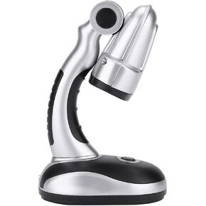 Led Desk Lamp, Eye Care Lamp 12-Bulb Battery-Operated Table Light Eye Care for Reading Study Lighting