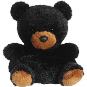 Aurora® Adorable Palm Pals™ Sleepy Bear™ Stuffed Animal - Pocket-Sized Play - Collectable Fun - Black 5 Inches