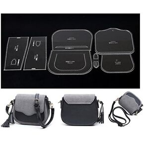 Shoulder Bag Acrylic Template Leather Pattern Acrylic Leather Pattern Leather Templates for Bags