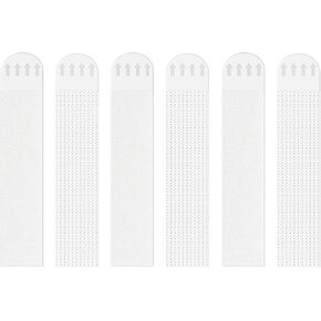 Picture Hangers, Picture Hanging Strips, Sticky Picture Hangers for Walls,Hanging Pictures without Nail,Large Picture Hanging Strips Heavy Duty, Removable Hook and Loop Tape, 24Pairs(48 Strips)