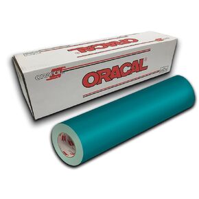 Oracal 651- 12 "× 10 قدم - الأزرق الفيروز 066