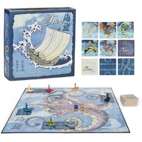 Tsuro of the Seas - A Game of Treacherous Waters - Family Board Game