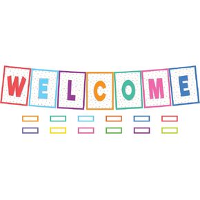 Teacher Created Resources Colorful Welcome Bulletin Board (TCR6592)