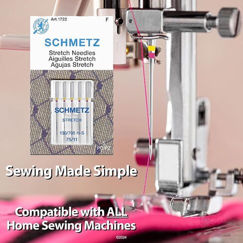 Euro-Notions Schmetz Stretch Machine Needles 11/75 in Kuwait