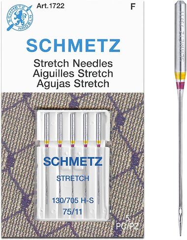 Euro-Notions Schmetz Stretch Machine Needles 11/75 in Kuwait