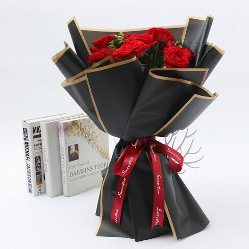 KEPUWAY 20 Sheets Flower Wrapping Paper, Flower Wrapping Paper for Florist Supplies in Saudi Arabia