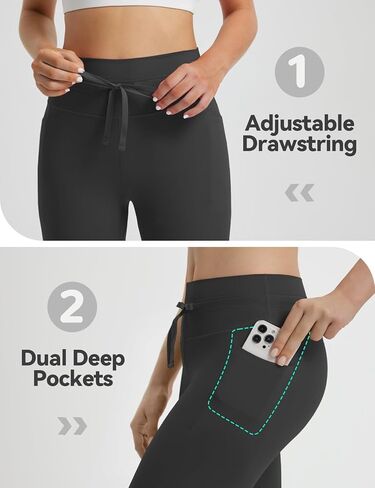 BALEAF Women 8" High Waisted Biker Shorts Tummy Control Workout Yoga Volleyball Gym Spandex Running with Pockets in Kuwait