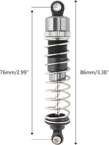 RC CAR Front Universal Shafts & Lock Nuts & Pins T2111 Accessories Spare Parts for 1/12th Scale 2993 2994 2995 2996 2996A RC Monster Trucks Vehicle in Kuwait