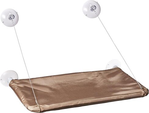 Oster Sunny Seat Window-Mounted Cat Bed, 50 Pounds in Kuwait