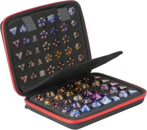 Bavel DND Dice Case with Detachable dice sponge and tray, D6 D20 Dice Set Case for Dungeons and Dragons RPG MTG Table Games in Kuwait