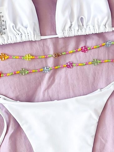Shenhe Women's 2 قطعة مثيرة البيكيني مجموعات الرسن TIE Side Swimsuits in Kuwait