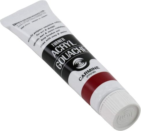 Turner Colour Works Acryl Gouache Artist Acrylic Paint - Single 20 ml Tube - Jet Black in Kuwait