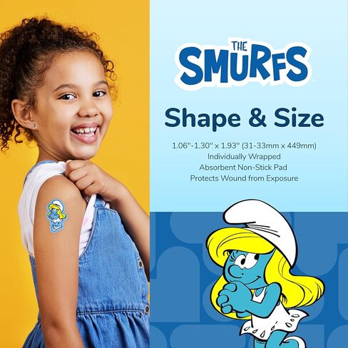 BioSwiss Bandages, Unicorn Shaped Self Adhesive Bandage, Latex Free Sterile Wound Care, Fun First Aid Kit Supplies for Kids, 24 Count in Kuwait