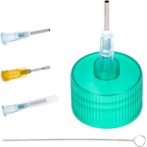 37pcs Precision Applicator Caps, Applicator Caps for Acrylic Paint Precision Applicator Bottle Caps Precision Tip Bottle Caps for Bottle Neck Size 24-410 Car Freshie Supplie