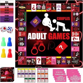 Couple Board Game for Boyfriend Girlfriend Relationship Conversation Game Cards Props Date Night Ideas Gifts for Him Her Husband Wife 18+