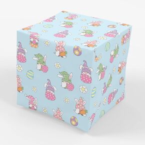 Stesha Party Easter Gnomes Gift Wrapping Paper - Folded Flat 30 x 20 Inch (3 Sheets)