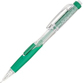 Pentel Twist-Erase CLICK Mechanical Pencil (0.7mm) Assorted Green Barrel Colors, Color May Vary, Box of 12 (PD277TD)