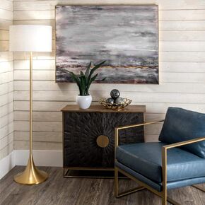 nuLOOM Ballwin 64" Metal Floor Lamp