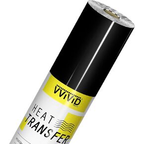 VVIViD V2 Professional HTV Heat Transfer Film Iron-On Vinyl Roll (Light Pink, 6ft x 12in)