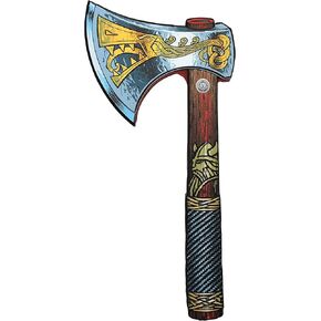 Liontouch - Viking Axe | for Kids Aged 3+ Years | Chief Harald’s Medieval Foam Toy for Little Warriors & Berserker’s Pretend Play | Safe Weapon & Battle Accessory for Dress Up & Costumes for Boys