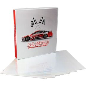 UniKeep Nascar Themed Collectible Card Storage Binder, 360 Card Capacity (Car)
