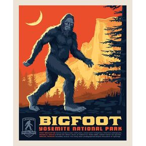 Riley Blake Legends of The National Parks 35.5" Bigfoot Panel Multi