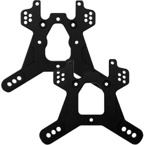 ShareGoo Aluminum Alloy Front & Rear Shock Tower Mounts TKR5428 TKR5429 Compatible with Tekno MT410 ET48 1/10 RC Car Upgrade Part