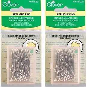 Clover 231 Applique Pins, 150 EA Per Pack