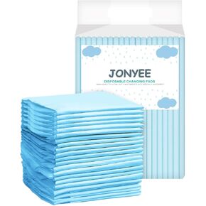 Disposable Pet Pads for Dogs Training, 24 x 24 Inch Large Pee Pads with Super Absorbent and 4-Layer Leak Proof for Puppy Potty, Quick Dry Surface and Waterproof for Incontinence-Blue(20Count)