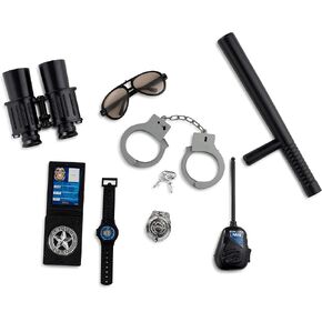Dress Up America Police Toys Set for Kids - Police Accessories for Boys and Girls - Police Officer Deputy Role Play Kit
