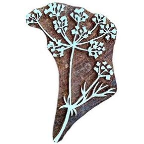 Tree Carved Wooden Printing Block Stamp Indian Print Textile Fabric Border BP356