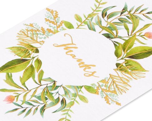 Papyrus Thank You Cards with Envelopes, Branches (20-Count) in Saudi Arabia