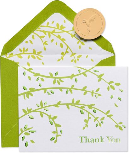 Papyrus Thank You Cards with Envelopes, Branches (20-Count) in Saudi Arabia