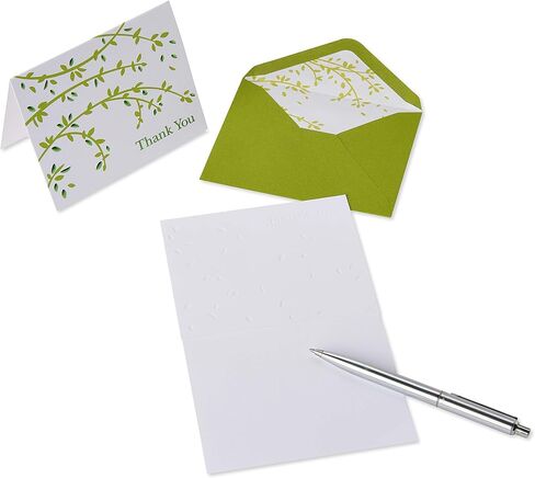 Papyrus Thank You Cards with Envelopes, Branches (20-Count) in Saudi Arabia