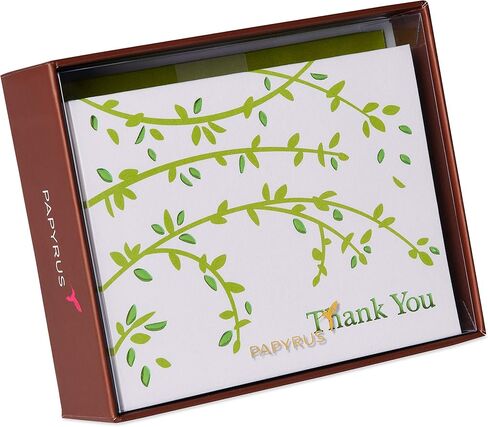 Papyrus Thank You Cards with Envelopes, Branches (20-Count) in Saudi Arabia