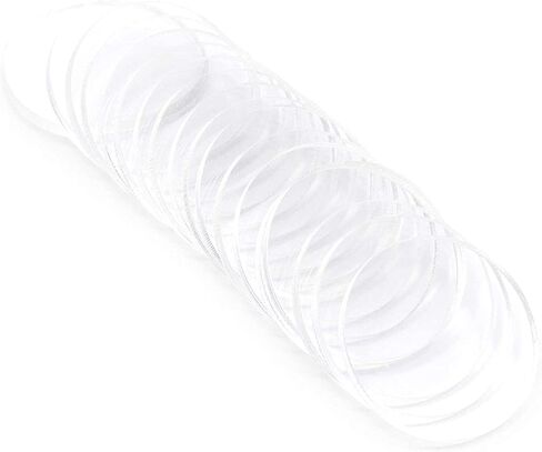 إبداعات مشرقة 20 حزمة أقراص أكريليك واضحة ، دائر مستديرة سميكة 1/8 بوصة للفنون واللوازم الحرف (1.5 بوصة) in Kuwait