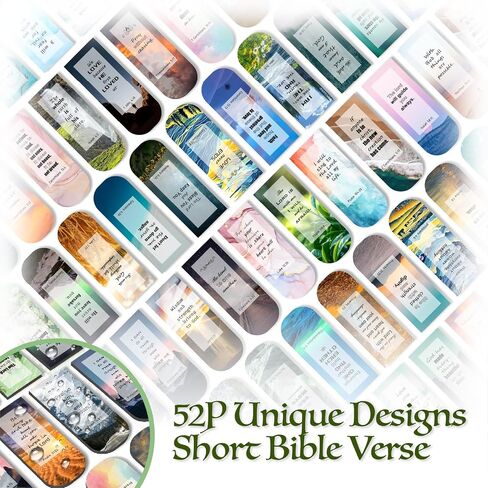 26 Pcs Christian Bookmarks Bible Verse Bookmarks Magnetic Bookmarks for Women Men Book Lovers Page Markers for Teachers Students Reading School Office Home in Kuwait