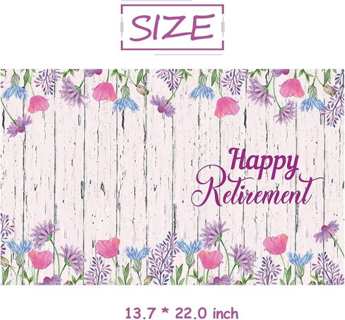 WATINC Jumbo Retirement Card to Sign, Retirement Party Large Guest Book Decorations for Women Men, Congrats Retired Signature Card for Farewell Office Signing Photo Booth Props in Kuwait